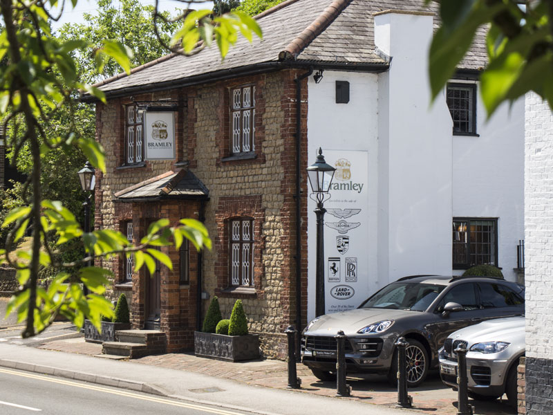 Bramley Showroom in Surrey near London