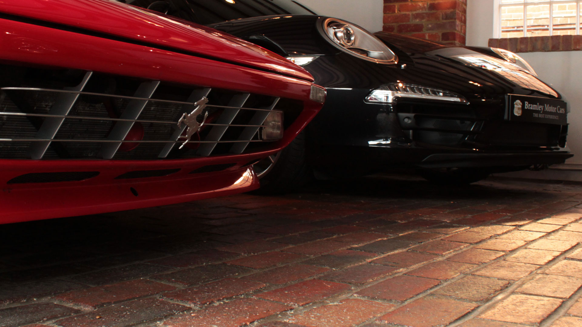 Ferrari and Porsche dealer in Surrey near London